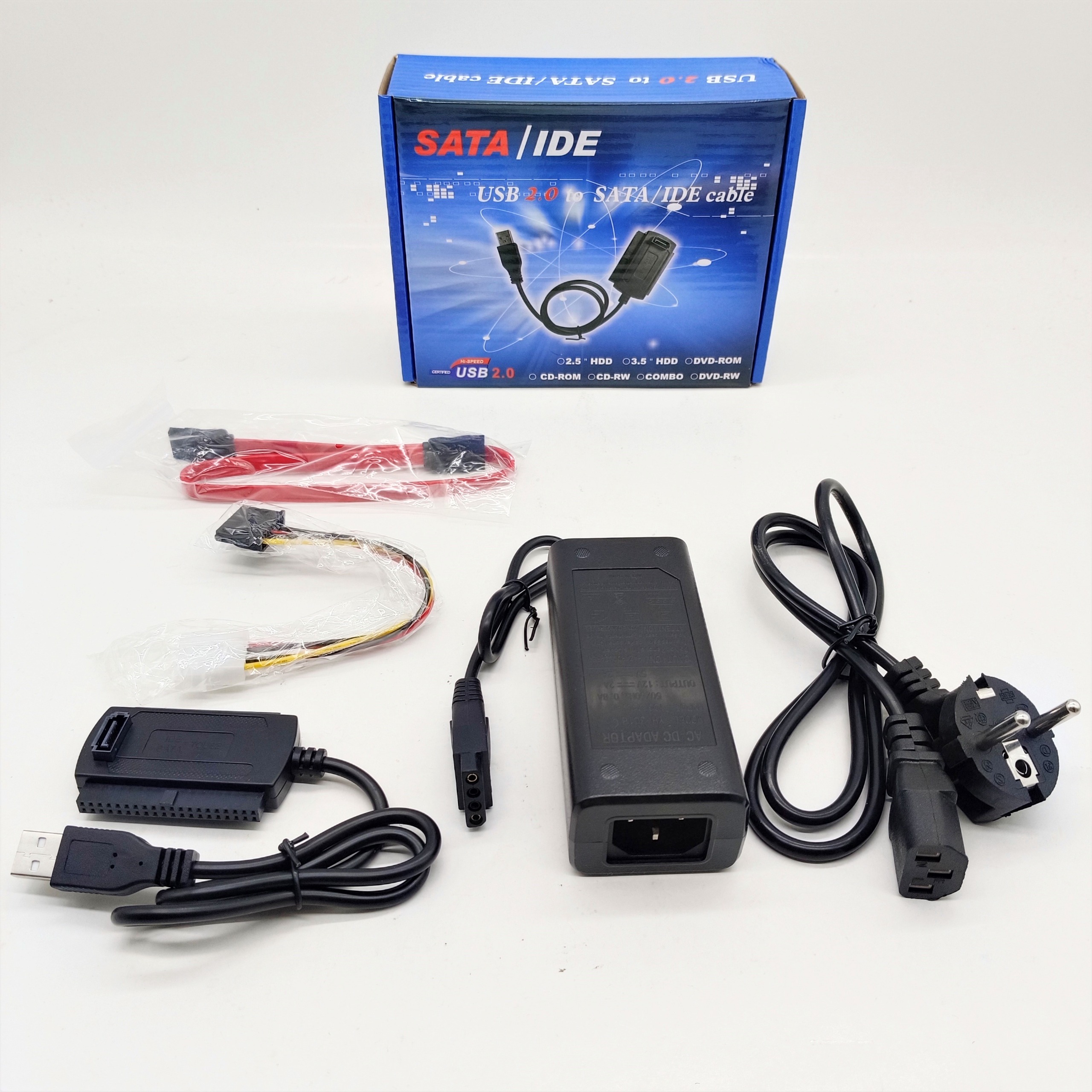 KABEL USB 2.0 TO SATA IDE/R-DRIVER 2.0