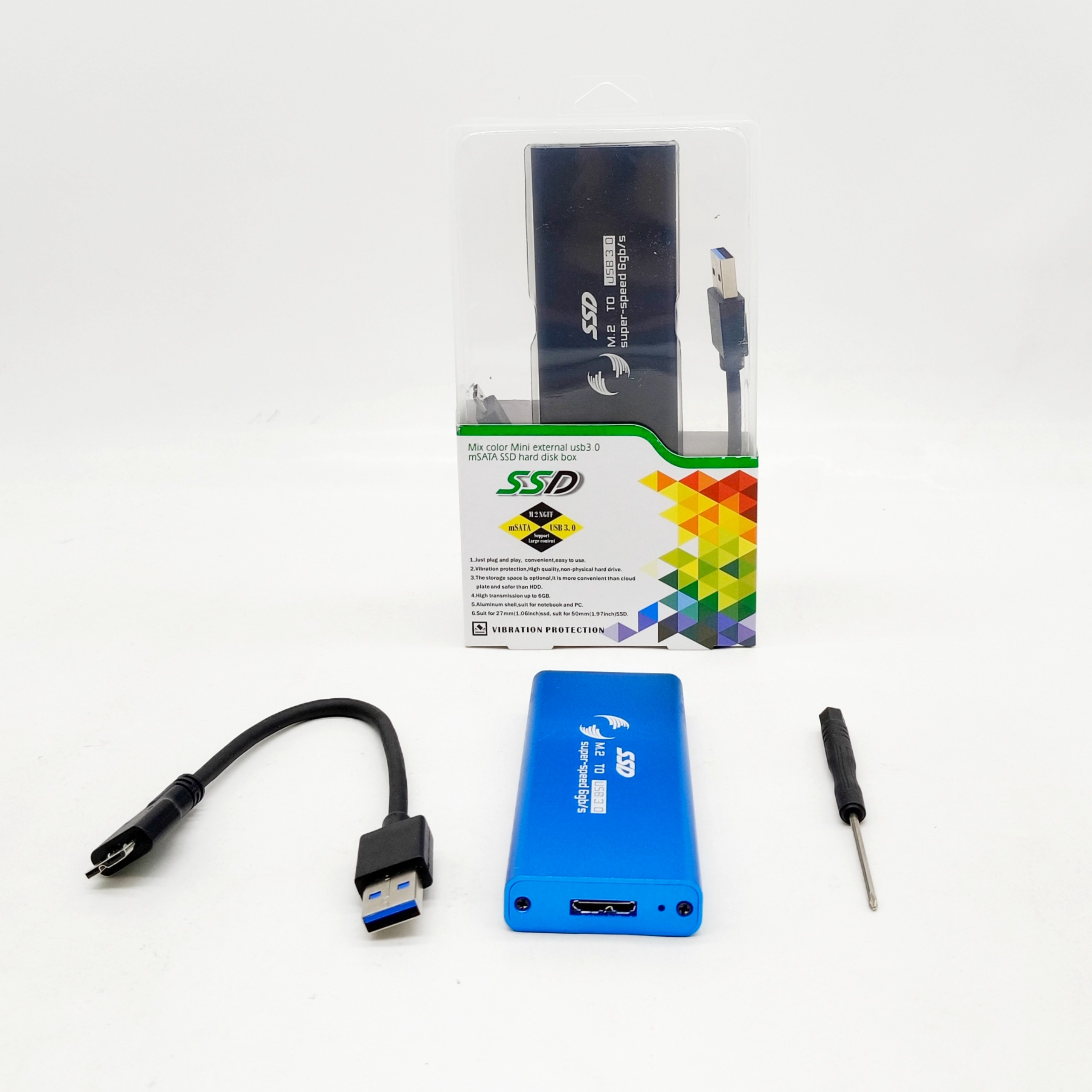 CASE SSD USB 3.0 TO M.2 NGFF
