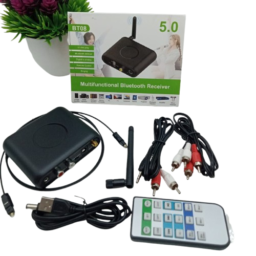 BLUETOOTH RECEIVER MULTIFUNCTIONAL BT08 5.0