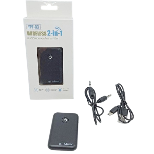 BLUETOOTH AUDIO 2IN1 RECEIVER/TRANSMITER YPF-03