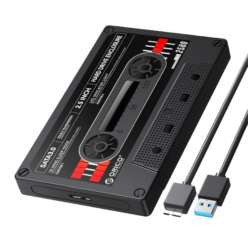 CASE HDD 2,5 SATA USB 3.0 ORICO 2580U3 TRANSPARAN KASET