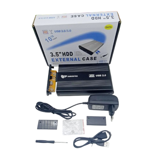 CASE HDD 3,5 SATA USB 2.0 SANURPRO