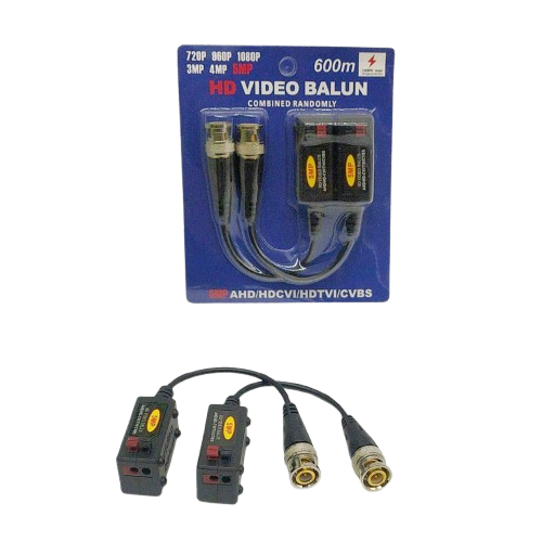 CONECTOR BALUN PASSIVE 1CH 5MP 150M