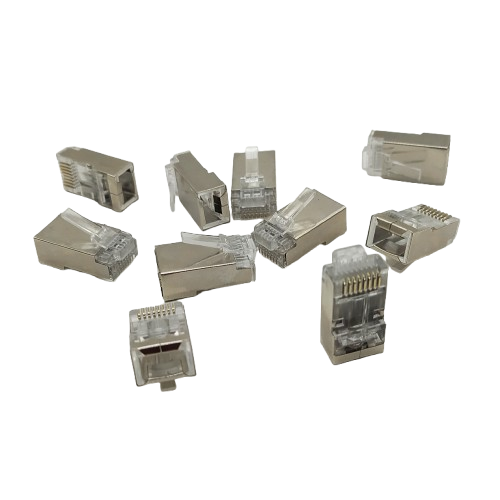 CONECTOR RJ45 CAT5e UTP PASS THROUGH BESI ISI 50