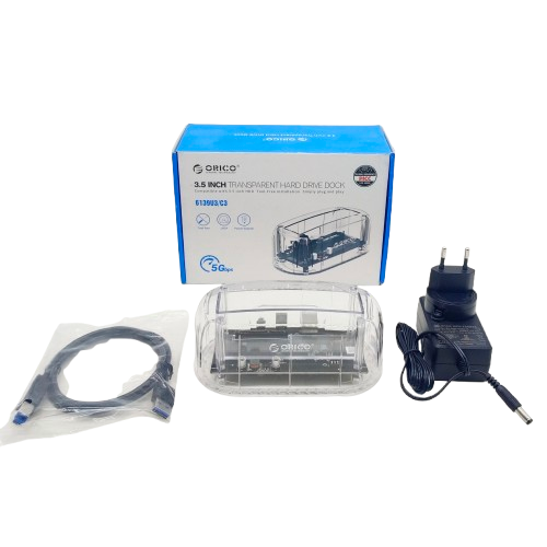 DOCKING HDD 2,5 SATA/3,5SATA 3.0 ORICO 6139U3 TRANSPARANT
