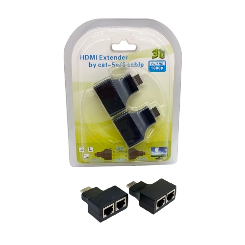 EXTENDER HDMI 30M DUAL RJ45