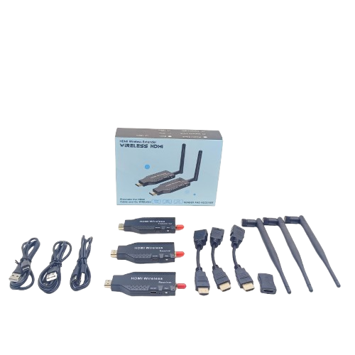 EXTENDER HDMI 50M ANTENA 1TX + 2RX