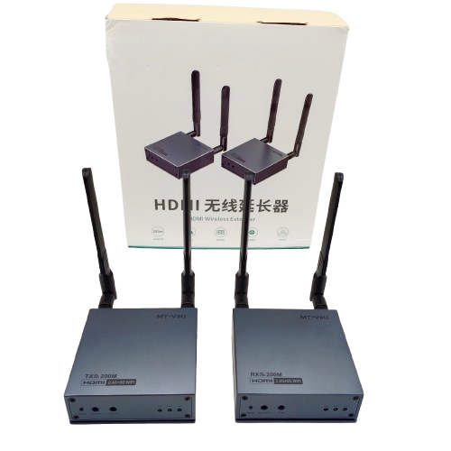 EXTENDER HDMI 200M ANTENA MT-E200WHM TX+RX