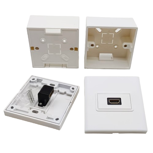 FACE PLATE HDMI L + BOX