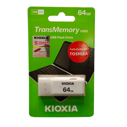 FLASHDISK KIOXIA 32GB, 64GB, 128GB 3.2 U301