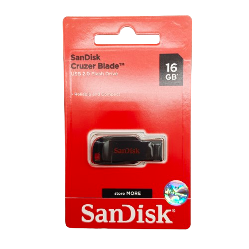 FLASHDISK SANDISK 8GB, 16GB, 32GB, 64GB, 128GB 2.0 CRUZER BLADE
