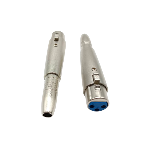 JACK XLR 3PIN FEMALE TO AUDIO 6.35 FEMALE