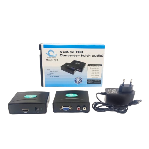CONVERTER VGA TO HD WITH AUDIO