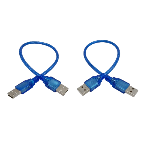 KABEL A TO A TRANSPARAN SANURPRO 30CM