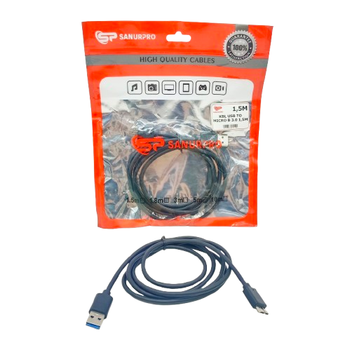 KABEL USB TO MICRO B 3.0 1,5M