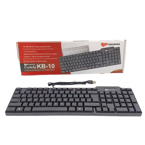 KEYBOARD USB SANURPRO KB10