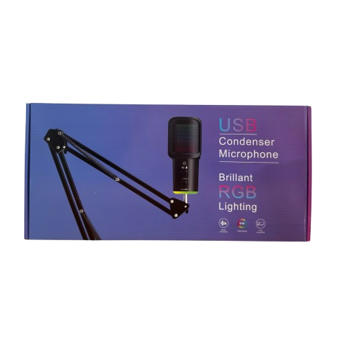 MICROPHONE CONDENSER SU9 RGB