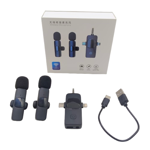 MICROPHONE WIRELESS K15 2 MIC COMBO