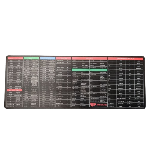 MOUSEPAD SHORTCUT PANJANG 30 X 80CM