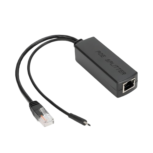 SPLITER POE 48V TO 5V 2.4A MICRO