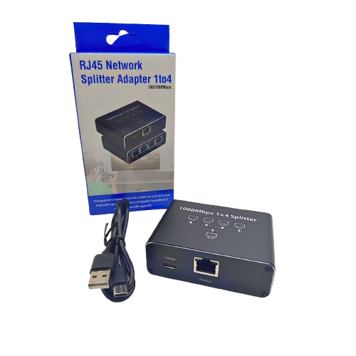 SPLITER RJ45 1 - 2, 1 - 3, 1 - 4