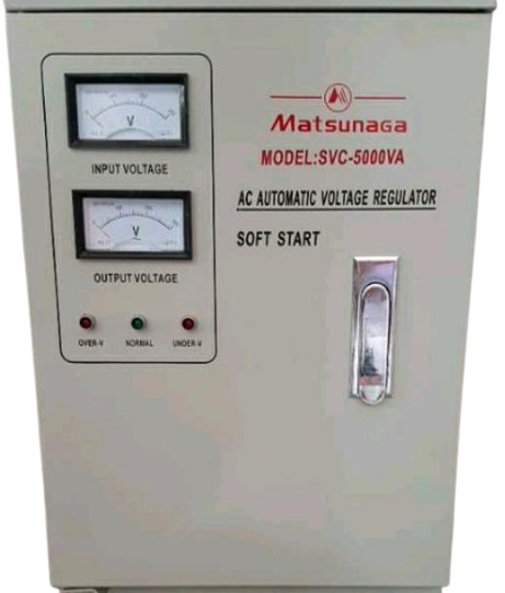 STABILIZER SERVO MATSUNAGA 5000VA ANALOG atau DIGITAL
