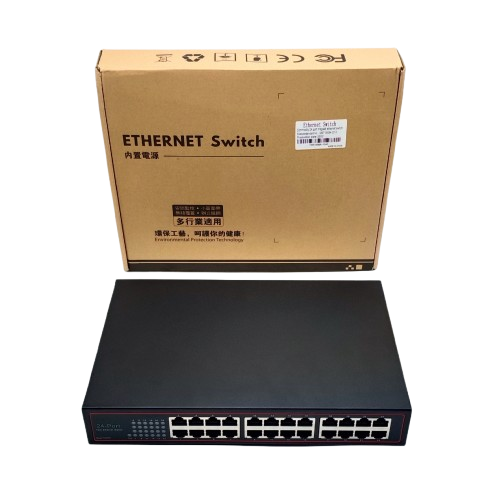 SWITCH HUB SANURPRO 10/100 24PORT