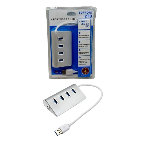 USB HUB 3.0 4 PORT SN-04 ALUMUNIUM