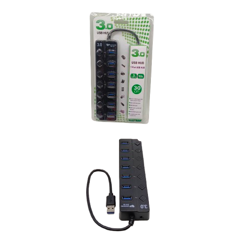 USB HUB 3.0 7 PORT SAKLAR SN09