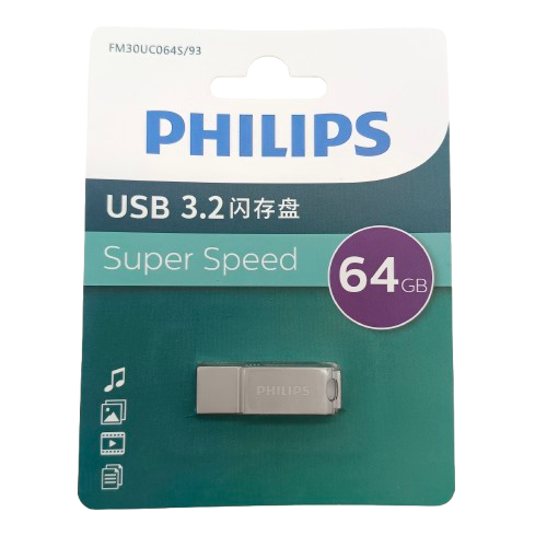 FLASHDISK PHILIPS 32GB, 64GB, 128GB, 256GB 3.2 OTG TYPE C