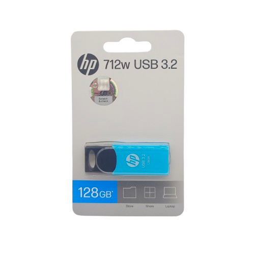 FLASHDISK HP 32GB, 64GB, 128GB, 256GB 3.2 712W BLUE