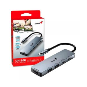 Genius UH-545 5-in-1 USB 3.0 Hub with Gigabit Ethernet