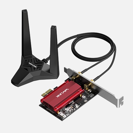 WAVLINK WL-675X3 AX5400M WIFI 6E PCIE NETWORK CARD