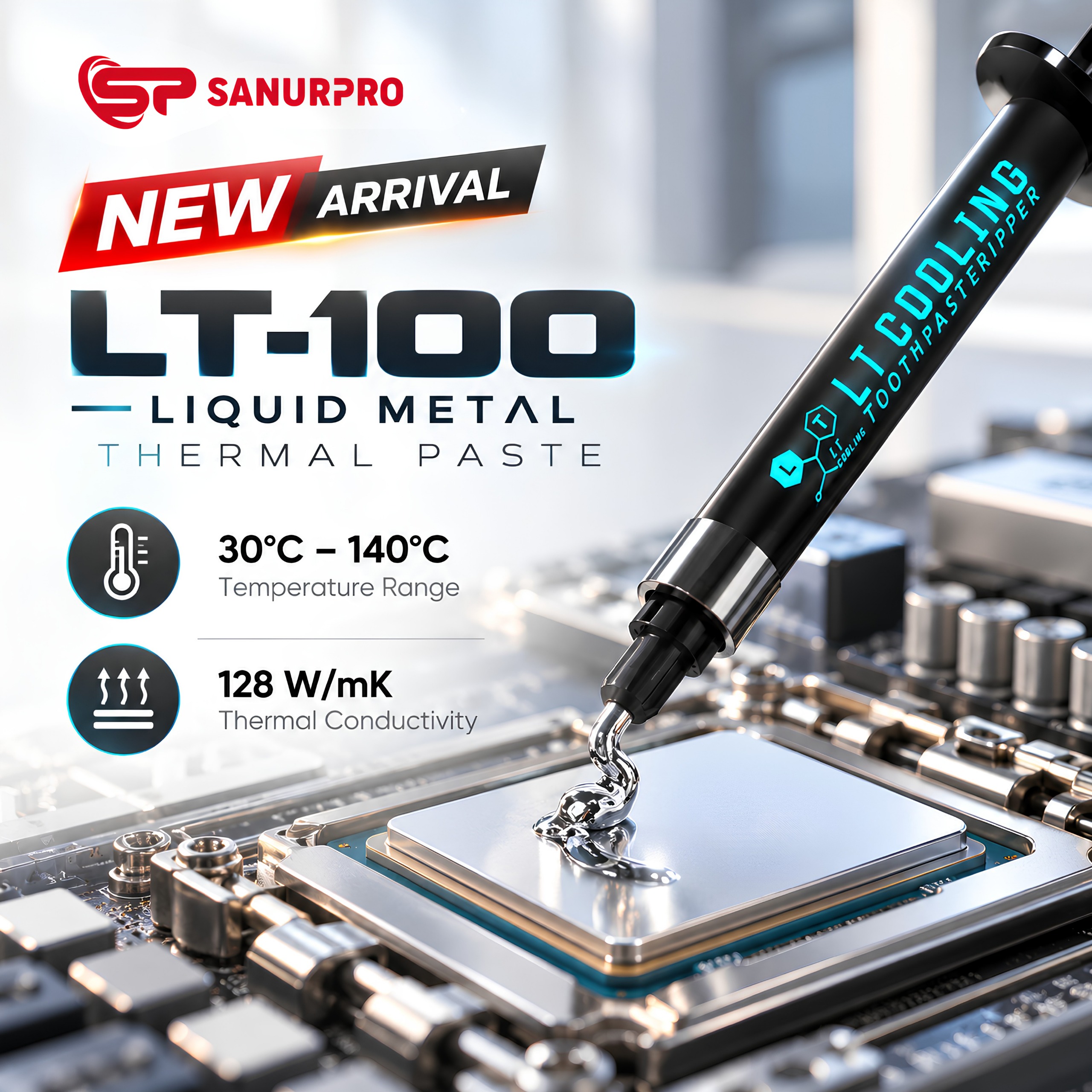 PASTA THERMAL LT-100 LIQUID METAL