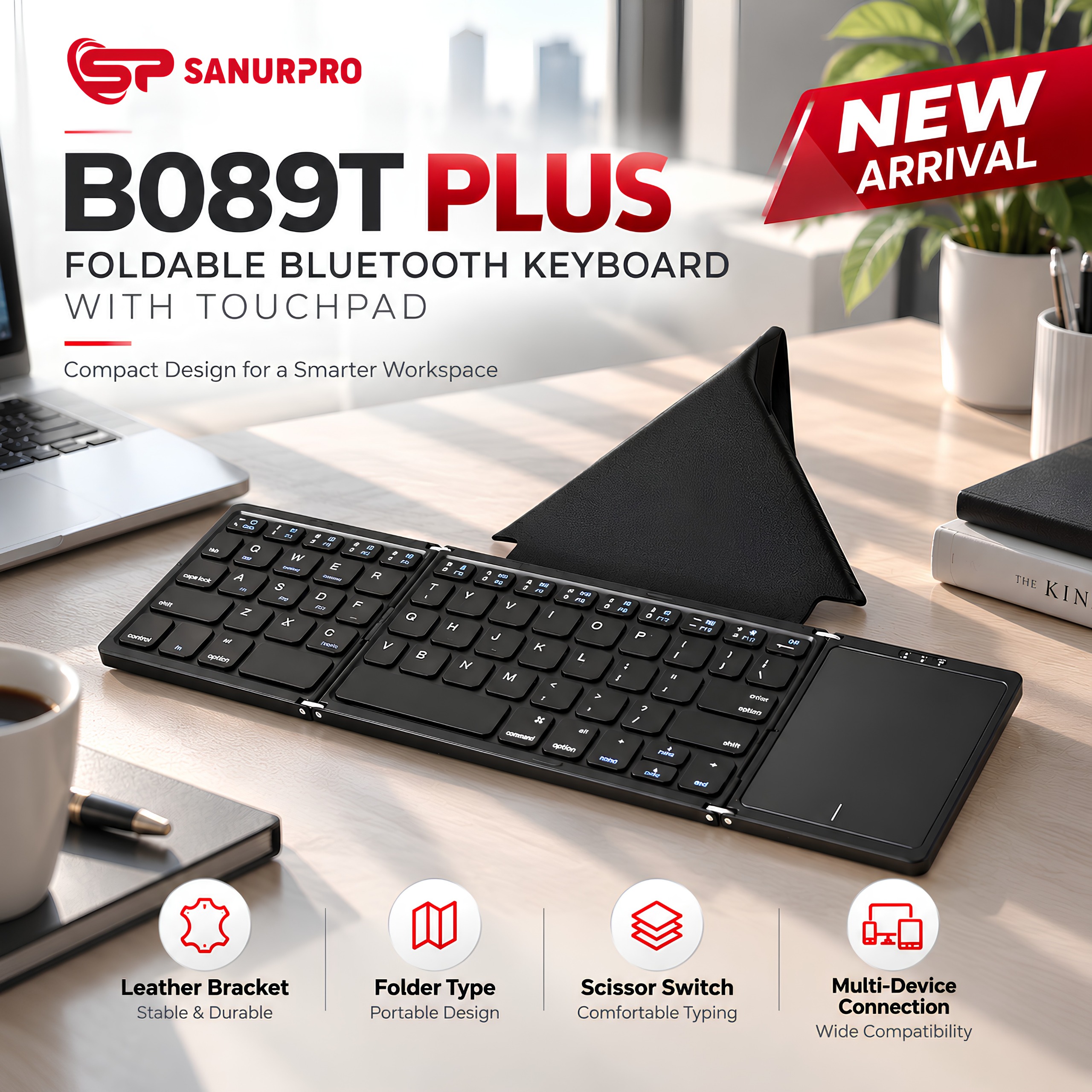 KB BLUETOOTH LIPAT B089T PLUS