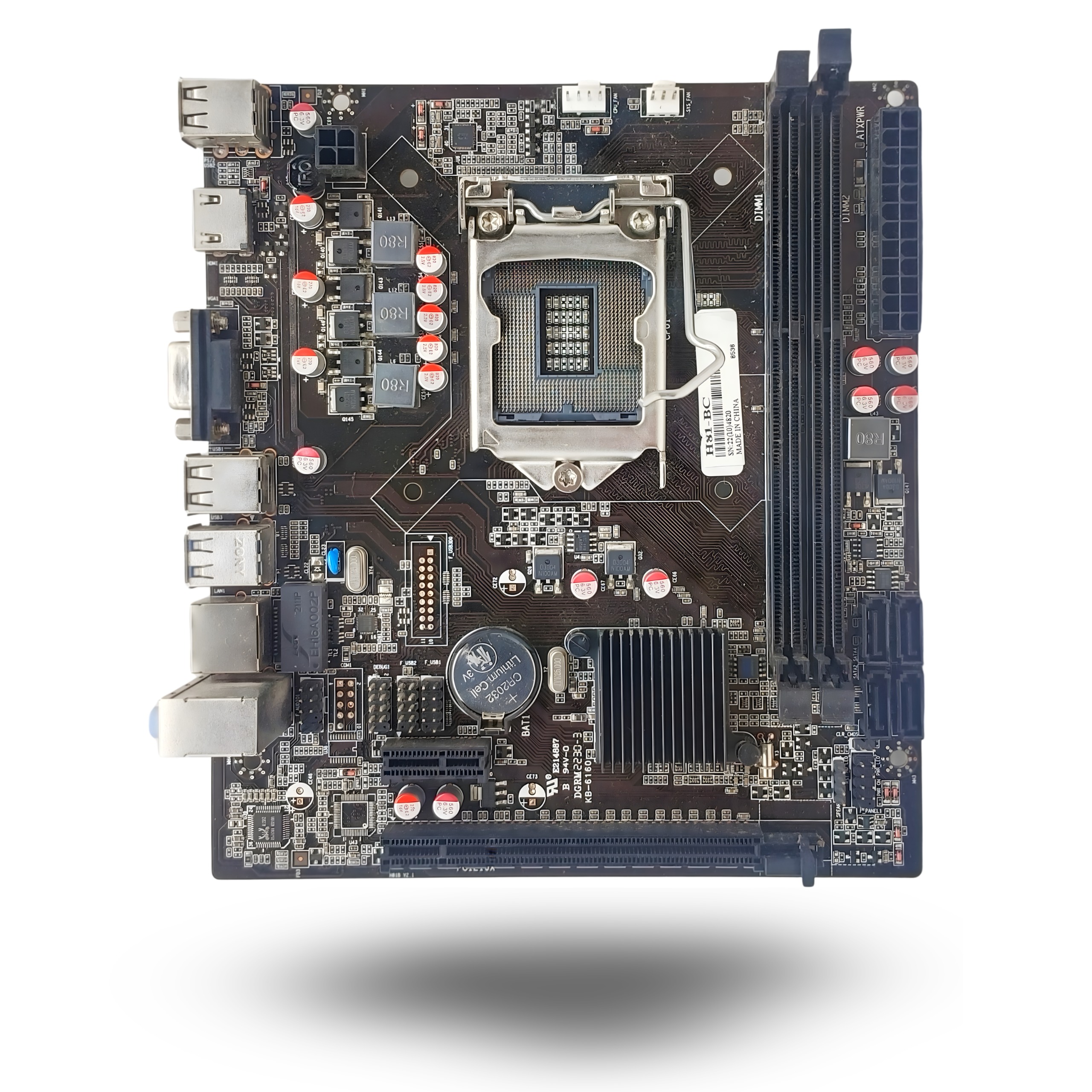 MOTHERBOARD H81 DDR3