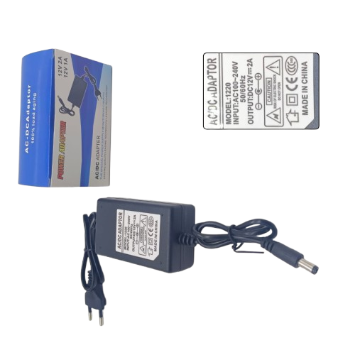 ADAPTOR CCTV 12V 1A, 2A, 3A, 5A