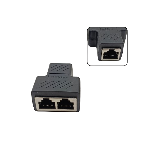 BAREL RJ45 SINGLE COUPLER dan DOUBLE COUPLER