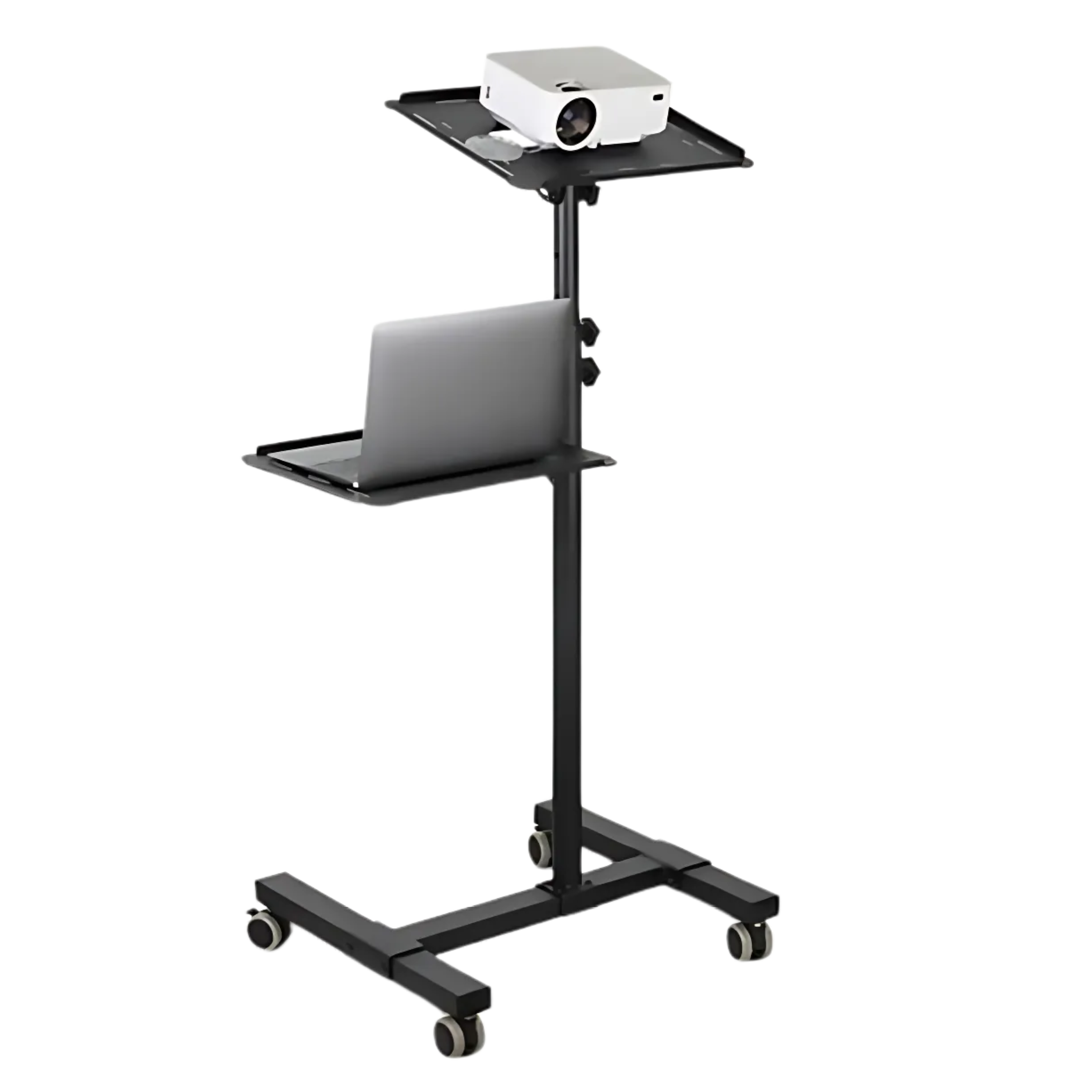 BRACKET PROJECTOR STAND 3 RODA 1,2M dan 4 RODA (2 IN 1)