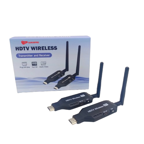 EXTENDER HDMI 50M ANTENA 1TX + 1RX