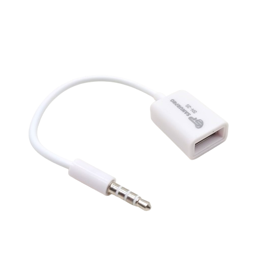 KABEL AUDIO MALE TO USB FEMALE