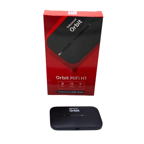 MODEM MIFI ORBIT H1 E5576 + TELKOMSEL 15GB