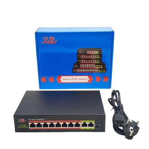 SWITCH POE 8+2PORT NADO-08