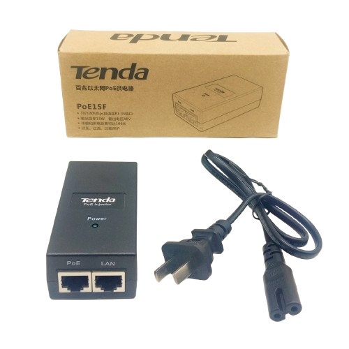TENDA POE15F POE INJECTOR 48V 0.3A