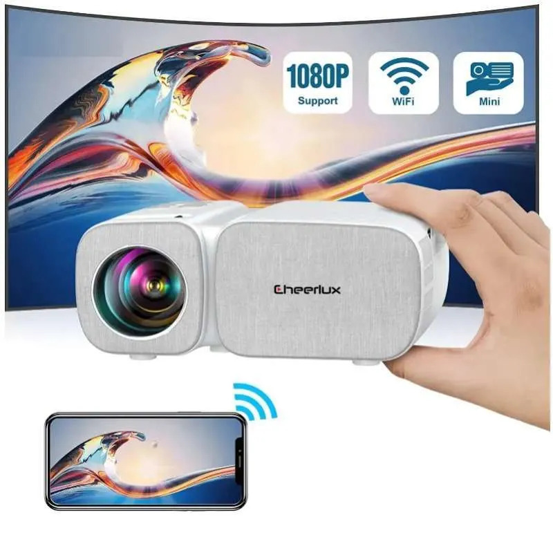 Cheerlux C11 Mirrorring Projector 2400 Lumens