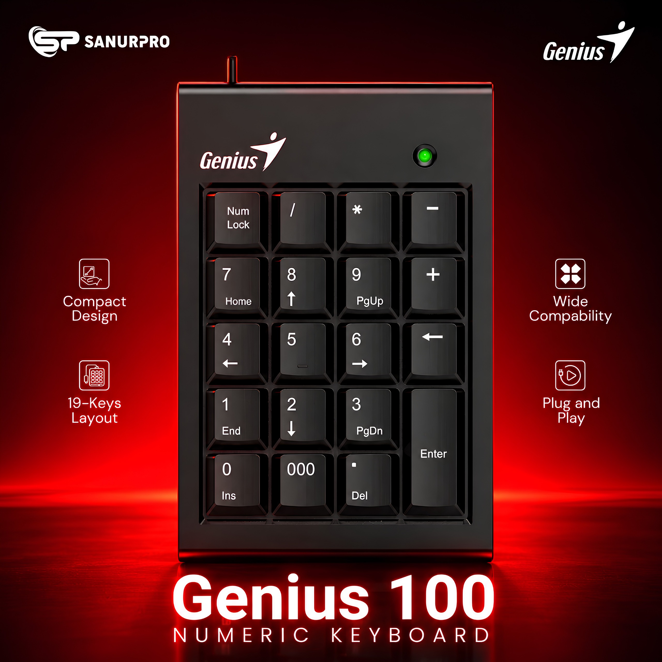 GENIUS NUMPAD 100